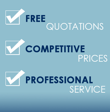 With free quotations, competitive prices and professional service
